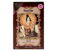 Pack of 6 Henne Color Henna Powder 100gm Auburn,Black,Brown,Copper and Mahogany By New Fashion House (Brown)