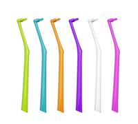 Pack of 6 Interdental Brushes with Soft Bristles for Molar Teeth Wisdom Teeth Fine Cleaning