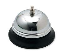 Pack of 6 Janrax Reception Call Bells - Ring for Service Desk Kitchen Hotel Counter Reception Restaurant Bar Office