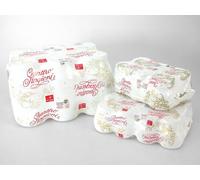 Pack Of 6 Jars 4 Seasons Gr 1000 Bormioli Rocco