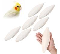 Pack of 6 large natural Cuttlefish, Cuttlefish Bone for Birds, 11cm suitable for Parakeets, Budgies and Canaries, Tortoises, Turtles, Snails and Terrapins, Parrots Chew Toys Natural Cuttlefish Bone
