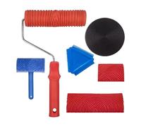 Pack of 6 Multipurpose Drywalls Compound Rollers with Frame Designs for Easy and Effective Wall Coating Daily Use Painting Supplies