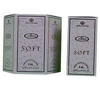 Pack of 6 Musk Perfume Al Rehab Soft 6ml 100% Oil