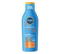 Pack of 6 - NIVEA Sun Protection Milk SPF 30 with Pro-Melanin Extract - Protect & Bronze - 200 ml