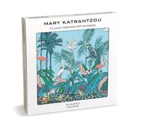 Pack of 6 Notecards - Artistic Birds Design by Mary Katrantzou - Special Finishes - General Cards Suitable for Birthday and Other Occasions - Made in the UK - Eco-Friendly
