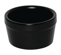 Pack of 6 Olympia Mediterranean Ramekins Black 95mm Stoneware