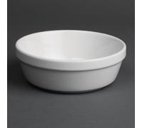 Olympia Whiteware Round Pie Bowls 137mm (Pack of 6)