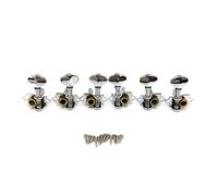 Pack Of 6 Open Back Guitar Machine Heads For Enhanced Sound And Resonance On Acoustic And Electric Guitars