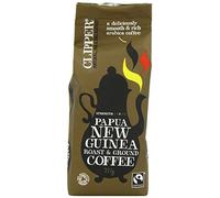 Clipper Organic Fairtrade Papua New Guinea Roast and Ground Arabica Coffee 227 g (Pack of 4)