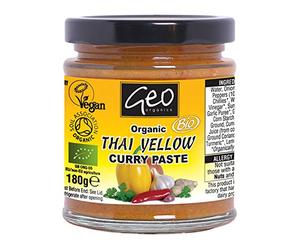 (Pack Of 6) - Organic Thai Yellow Curry Paste NAS Vegan | GEO ORGANICS