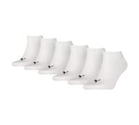Pack of 6 Pairs of Socks in Cotton Mix White