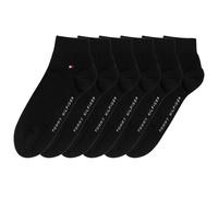 Pack of 6 Pairs of Trainer Socks in Cotton Mix Black