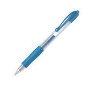 Pack of 6 PILOT G2 07 Ballpoint gel Pens Metallic, Metallic Blue