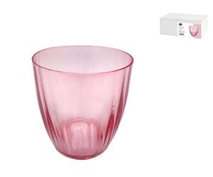 Pack of 6 pink glasses in the Kate Optical model by the Bohemia brand
