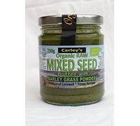 (Pack Of 6 - Premium Organic Mixed Seed Butter with Barley Grass Powder | CARLEY'S