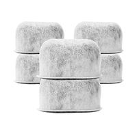 Pack of 6 Replacement Charcoal Water Filters by Housewares Solutions for Keurig Brewers - Keurig Compatible Water Filter Cartridges Universal Fit (NOT CUISINART) for Keurig 2.0 & 1.0 Coffee Makers