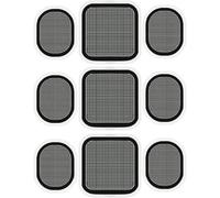 Pack of 6 Replacement Gel Pads - High Quality Electrode Pads with Improved Gel Adhesive for Optimal Adhesion | Compatible with Abdominal Belt and EMS Training Equipment | Skin-friendly for Effective