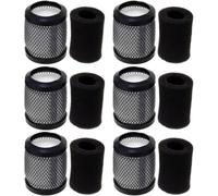 Pack of 6 Replacement Vacuum Cleaner Filters for T116 Vacuum Cleaner Exhaust Filter for Hoover T116-Exh Filter H-Free100 Series, 35602170, T116, Extra Filtrante, with Sponge, Washable