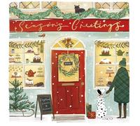 Pack of 6 Season's Greetings Festive Charity Christmas Cards Multiple Charities 559143