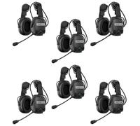Pack of 6 Sena CAST-02 6-pack of Sena CAST-02: SNR 30 dB hearing protection and hands-free Mesh communication for coordinating teams on construction