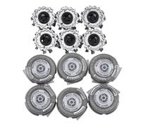 Pack of 6 SH50 replacement heads compatible with Philipsnorelco 5000 series, S5000, S5420, S5380, S5351 Multi-B8 shavers
