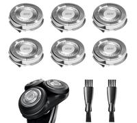Pack of 6 SH50 shaving head replacement blades replacement shaving head, replacement shaving head for series S5000 S5100 S5110 S5340 S5213 S5560 replacement head shaver
