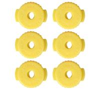 Pack Of 6 Silicone Cymbals Fasteners With Quick Releasing Mechanism Drum Accessory Cymbals Retainer Nut Silicone Texture Drum Replacement