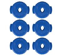 Pack Of 6 Silicone Cymbals Fasteners With Quick Releasing Mechanism Drum Accessory Cymbals Retainer Nut Silicone Texture Drum Replacement