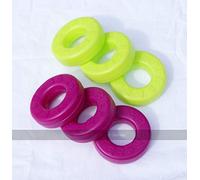 Pack of 6 spare disks for Mega 4 in a Line (3 purple, 3 light green)