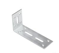 Pack of 6 Stainless Steel Thickened 90 Degree Right Angle Corner Brackets with Adjustable Locking Screw for Secure and Plate Fixing (60 * 120mm)