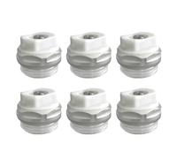 Pack of 6 Steel Radiator Bleed Valves 1/2inch Vent Valves Easy Install Radiator Air Vent Bleed Plumbing Fittings
