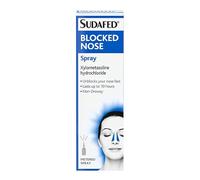 Pack of 6 Sudafed 60ml Blocked Nose Spray
