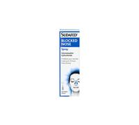 Pack of 6 Sudafed 60ml Blocked Nose Spray