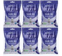 (Pack of 6) Sugar Free Devon Toffees 75g Diabetic Treats