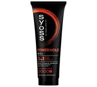 Pack of 6 Syoss Hair Gel 3-in-1 with Vitamin Complex - Power Hold - 250 ml