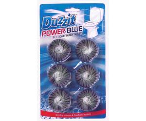 Pack Of 6 Toilet Blue Block For Flush Tank