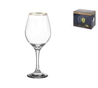 Pack Of 6 Transparent Amber Glasses Pasabahce