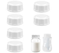 Pack of 6 travel bottle caps, baby bottle cap, bottle cap, replacement baby bottles for Philips Avent bottle glass, Philips Avent bottle, Avent glass bottles, avent bottles, avent wide neck bottles