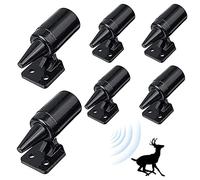 Pack of 6 Ultrasonic Deer Whistles, Ultrasonic Wildlife Warning, Car Deer Warning Pipe, Wild Animal Warning Devices, Prevent Cars and Motorcycles from being driven by wild animals