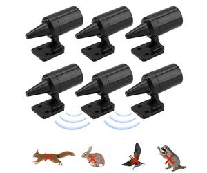 Pack of 6 Ultrasonic Whistles Boar Repeller - Ultrasonic Warning for Animals Like Boar, Deer, Foxes, Rabbits - Effective Ultrasound Against Animals on the Road