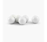 Pack of 6 Unbranded Cricket Windballs, Training Wind Ball, Cricket, Dog Balls (White)