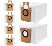 Pack of 6 Vacuum Cleaner Bags for Dreame L20 Ultr, Vacuum Cleaner Bags Compatible with MI X10 and Dream L10s/L20 Ultra Robot Vacuum Cleaner Base Station