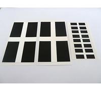 Pack of 6 Vinyl, Durable Plastic Cornwall Flag Self-Adhesive Stickers, Cornish Labels