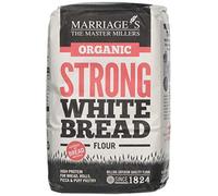 (Pack Of 6) W & H Marriage & Son - Organic Strong White Bread Flour - (1kg)