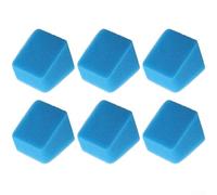 Pack of 6 Washable Microfibre Replacement Filters for JONR ED12 Lite Cordless Wet and Dry Vacuum Cleaner, Soft Sponge Filter for Efficient Dust and Hair Cleaning, Easy Installation