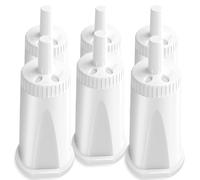 Pack of 6 Water Filters Compatible with Sage, for Barista Express/Pro/Touch/Impress/Oracle SES876/SES878/SES880/SES881/SES990 & BES878/BES880/BES990, Limescale Filter for Better Coffee Taste