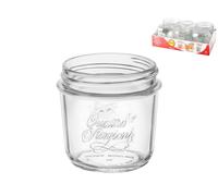 Pack Of 6 Wide Mouth 4 Seasons Jars Cl20 Bormioli Rocco