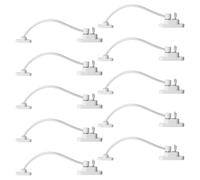 Pack of 6 Window Restrictor Security Lock, Child Safety Cable Window Lock with Keys for UPVC Wood Aluminium Frames Baby Toddler Pet Safety Guard for Home Office School(10Pack)
