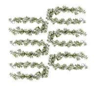 Pack of 6 x 190cm Fire Retardant Artificial Palm Garland