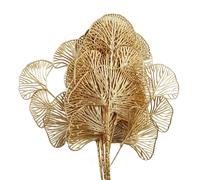 Pack of 6 x 65cm Golden Leaves Flower Arrangement Decoration